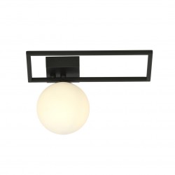 Emibig IMAGO 1D BLACK/OPAL LAMPA SUFITOWA CZARNY 1130/1D
