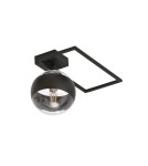 Ceiling lamps spheres - Emibig IMAGO 1D BLACK/STRIPE SUSPENSION LAMP BLACK 1132/1D - product 6