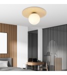 Ceiling lamps spheres - Emibig KENZO 1B SUSPENSION LAMP BRONZE 1142/1B - product 3