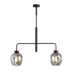 Emibig LUKKA 2 BLACK/GRAFIT LAMPA WISZĄCA CZARNY 1163/2