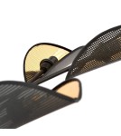 4 point chandelier - Emibig VENE 4 BLACK/GOLD SUSPENSION LAMP BLACK 1158/4 - product 6