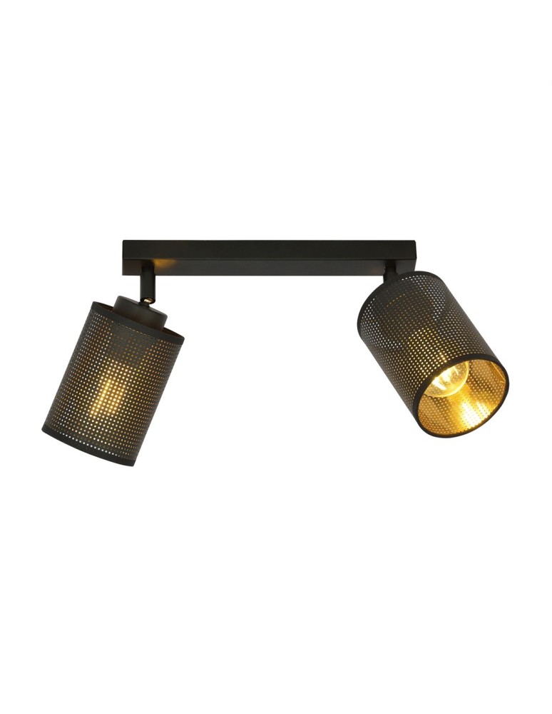 Adjustable ceiling lamps - spots - Emibig BRONX 2 BLACK SUSPENSION LAMP BLACK 1152/2 - product kolory-swiatla.pl 1