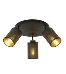Adjustable ceiling lamps - spots - Emibig BRONX 3 PREMIUM BLACK SUSPENSION LAMBER 1152/3PREM. - product 1