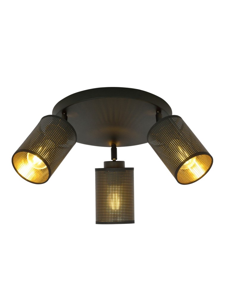 Adjustable ceiling lamps - spots - Emibig BRONX 3 PREMIUM BLACK SUSPENSION LAMBER 1152/3PREM. - product kolory-swiatla.pl 1