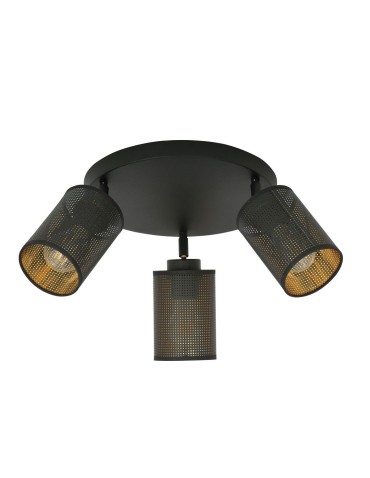 Emibig BRONX 3 PREMIUM BLACK LAMPA SUFITOWA CZARNY 1152/3PREM - produkt 2