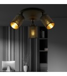 Adjustable ceiling lamps - spots - Emibig BRONX 3 PREMIUM BLACK SUSPENSION LAMBER 1152/3PREM. - product 4