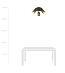 Adjustable ceiling lamps - spots - Emibig BRONX 3 PREMIUM BLACK SUSPENSION LAMBER 1152/3PREM. - product 6