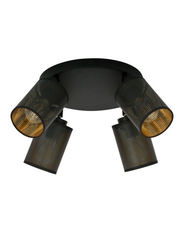 Emibig BRONX 4 PREMIUM BLACK LAMPA SUFITOWA CZARNY 1152/4PREM - produkt 2