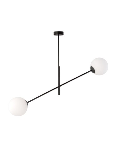 Emibig LINEAR 2 BLACK/OPAL LAMPA WISZĄCA CZARNY 1169/2 - produkt 2
