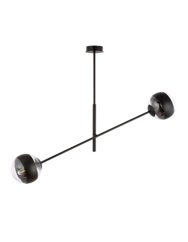 Emibig LINEAR 2 BLACK/STRIPE LAMPA WISZĄCA CZARNY 1168/2 - produkt 2