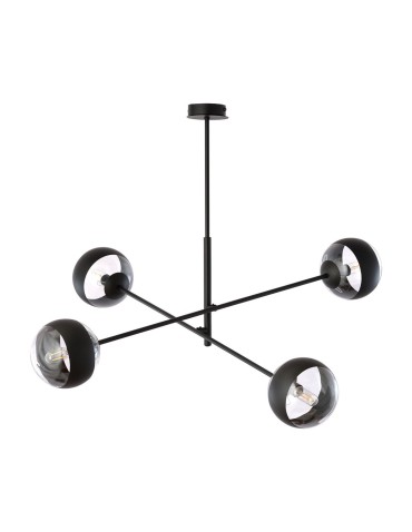 Emibig LINEAR 4 BLACK/STRIPE LAMPA WISZĄCA CZARNY 1168/4 - produkt 2