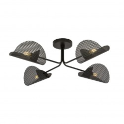 Emibig GOMEZ 4 BLACK LAMPA SUFITOWA CZARNY 1171/4