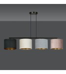 Multicolored pendant lamps - Emibig HILDE 4 BL MIX Pendant LAMP BLACK 1055/4 - product 12