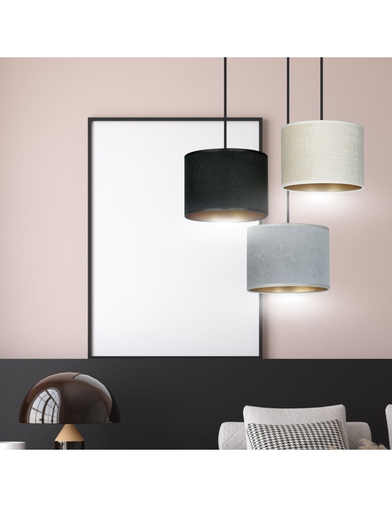 Multicolored pendant lamps - Emibig HILDE 3 BL PREMIUM MIX Pendant LAMP BLACK 1055/3PREM - product kolory-swiatla.pl 18