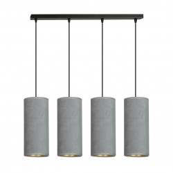 Emibig BENTE 4 BL GRAY LAMPA WISZĄCA CZARNY 1060/4