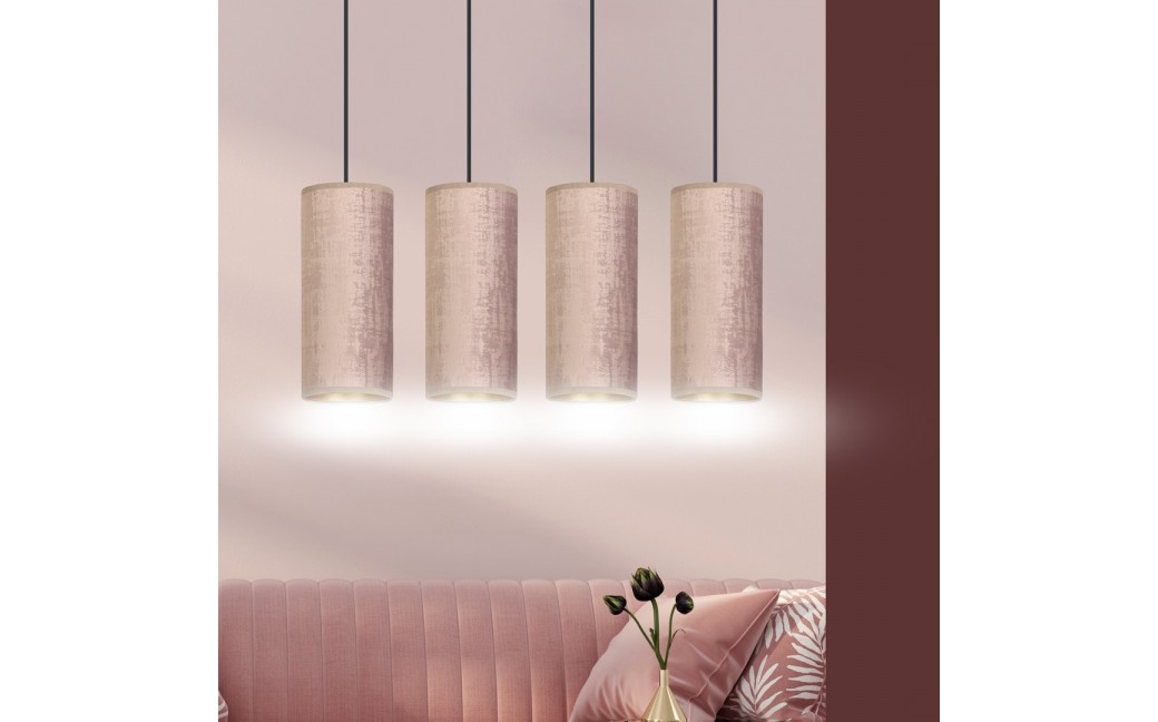 Emibig BENTE 4 BL ROSE LAMPA WISZĄCA CZARNY 1061/4