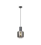 Single pendant lamps - Emibig INGVAR 1 BLACK SUSPENSION LAMP BLACK 1014/1 - product 1