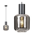 Single pendant lamps - Emibig INGVAR 1 BLACK SUSPENSION LAMP BLACK 1014/1 - product 6