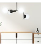Ceiling lamps 4 points - Emibig KALF 4A BLACK SUSPENSION LAMP BLACK 1030/4A - product 5