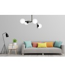 Ceiling lamps 4 points - Emibig KALF 4A BLACK SUSPENSION LAMP BLACK 1030/4A - product 6