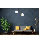 Ceiling lamps spheres - Emibig RAGNAR 2 BLACK GOLD SUSPENSION LAMP BLACK/GOLD 1032/2 - product 4