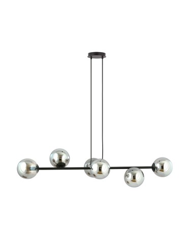 Emibig ROSSI 6 BL GRAFIT LAMPA WISZĄCA CZARNY 875/6 - produkt 2