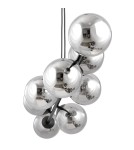 Pendant lamps spheres - Emibig ROSSI 6 BL GRAPHITE Pendant LIGHT BLACK 875/6 - product 8