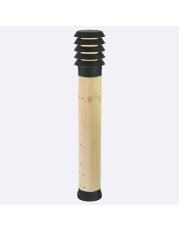 Norlys Alta 85cm 1xE27 IP65 treated wood/Black Standing 1443B