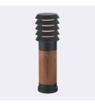 Standing garden lamps - Norlys Alta 49cm 1xE27 IP65 painted wood/Black Standing 1450B - product 1