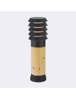 Norlys Alta 49cm 1xE27 IP65 treated wood/Black Standing 1453B