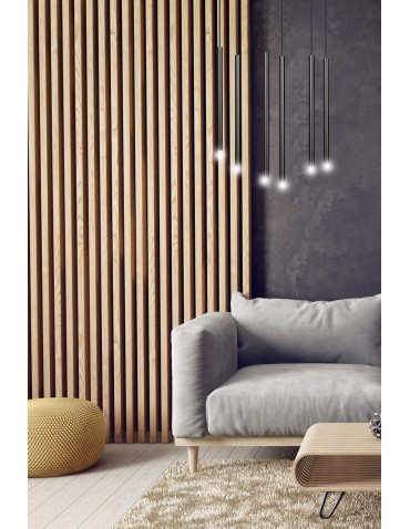 Emibig SELTER 6 BLACK LAMPA WISZĄCA CZARNY 552/6 - produkt 2