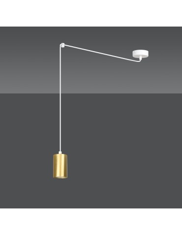 Emibig TRAKER 1 WH/GOLD LAMPA WISZĄCA BIAŁY/ZŁOTY 527/1 - produkt 2