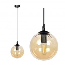 Emibig COSMO 1 BL MIODOWY LAMPA WISZĄCA CZARNY 713/1