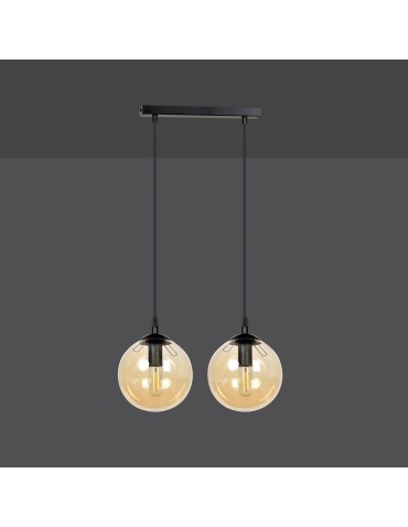 Emibig COSMO 2 BL MIODOWY LAMPA WISZĄCA CZARNY 713/2 - produkt 2