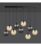 Pendant lamps spheres - Emibig COSMO 9 BL MIX1 Pendant LIGHT BLACK 714/9M1 - product 2