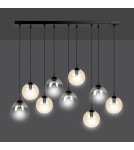 Pendant lamps spheres - Emibig COSMO 9 BL MIX1 Pendant LIGHT BLACK 714/9M1 - product 3