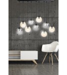 Pendant lamps spheres - Emibig COSMO 9 BL MIX1 Pendant LIGHT BLACK 714/9M1 - product 6