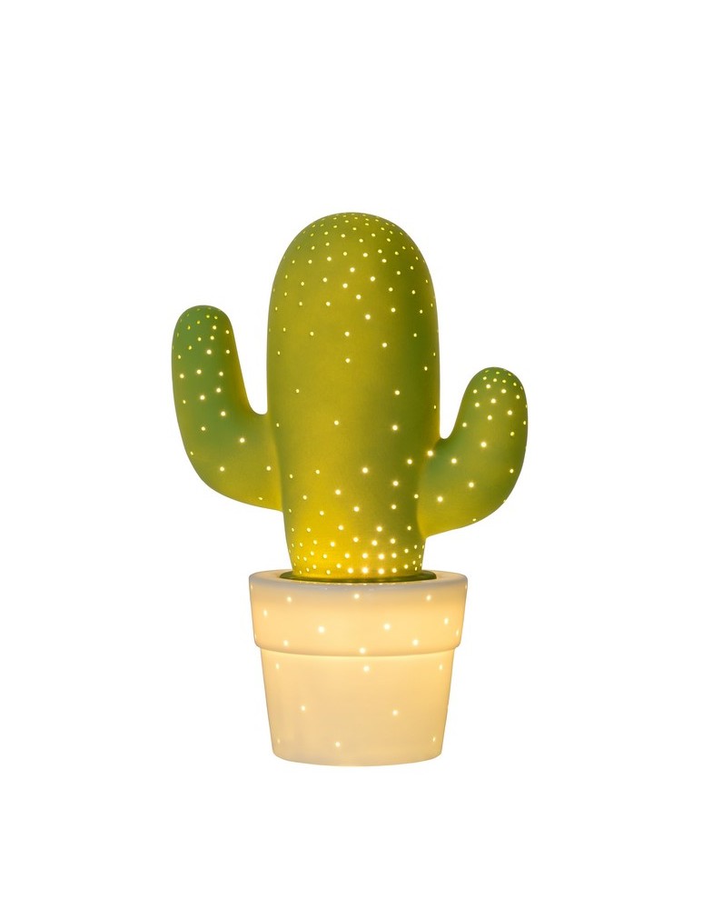 Children's table lamps - Lucide CACTUS Desk Ceramic E14 13513/01/33 - product kolory-swiatla.pl 1
