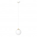 Emibig ROYAL 1 WH Lampa wisząca Biały,Złoty 1244/1