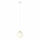 Emibig ROYAL 1 WH Lampa wisząca Biały,Złoty 1244/1