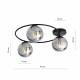 Emibig SOPRA 3 BL GRAFIT Lampa sufitowa Czarny 1256/3