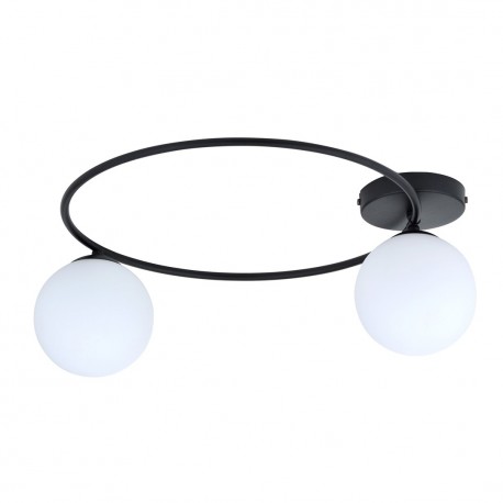 Emibig SOPRA 2 BL OPAL Lampa sufitowa Czarny 1257/2