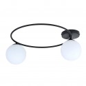 Emibig SOPRA 2 BL OPAL Lampa sufitowa Czarny 1257/2