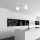 Emibig SOPRA 2 WH OPAL Lampa sufitowa Biały 1258/2