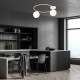 Emibig SOPRA 2 WH OPAL Lampa sufitowa Biały 1258/2
