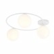 Emibig SOPRA 3 WH OPAL Lampa sufitowa Biały 1258/3