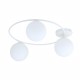 Emibig SOPRA 3 WH OPAL Lampa sufitowa Biały 1258/3