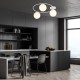 Emibig SOPRA 3 WH OPAL Lampa sufitowa Biały 1258/3