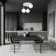Emibig DOLCE 3 WH OPAL Lampa sufitowa Biały,Złoty 1261/3