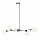 Emibig PANDORA 6 BL TRANSPARENT Lampa wisząca Czarny 1262/6